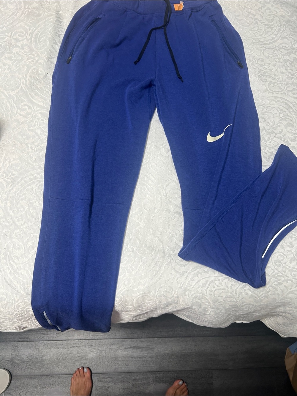 Nike Royal Blue Women's Dri-FIT Track Joggers